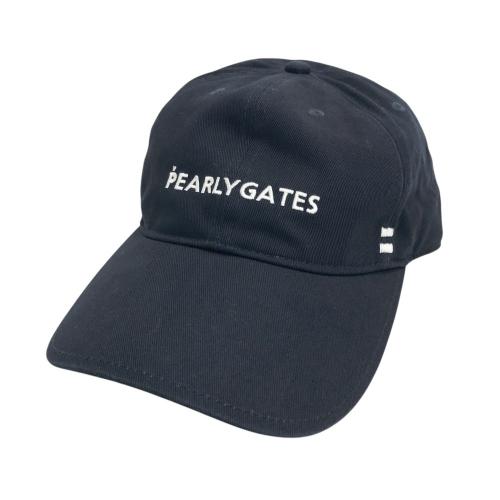 PEARLY GATES パーリーゲイツ キャップ ネイビー系 ランク：A- 【中古