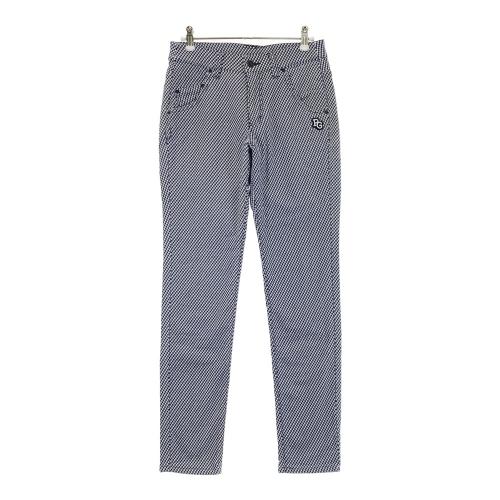 PEARLY GATES パーリーゲイツ ストレッチパンツ 総柄 ネイビー系