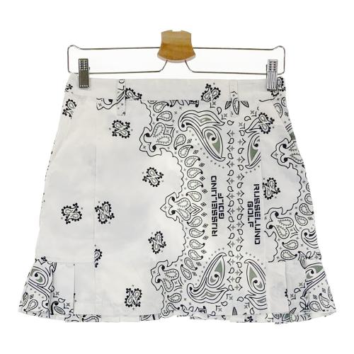 PEARLY GATES パーリーゲイツ スカート プリーツ切替 ブラック系