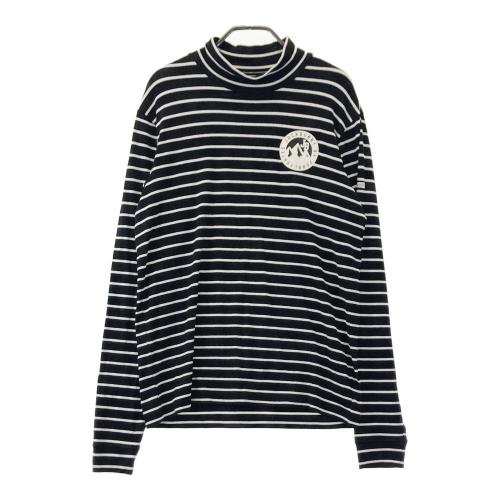 JACK BUNNY ジャックバニー ハイネック 長袖Tシャツ ボーダー柄