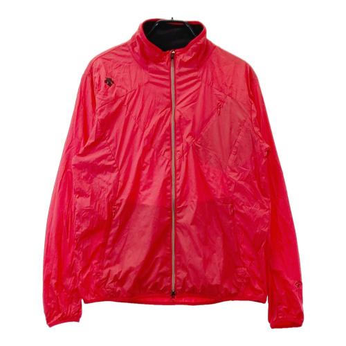デサント オリンピック ゴルフウェア レッド L DESCENTE GOLF デサントゴルフ ナイロン ジップジャケット レッド系