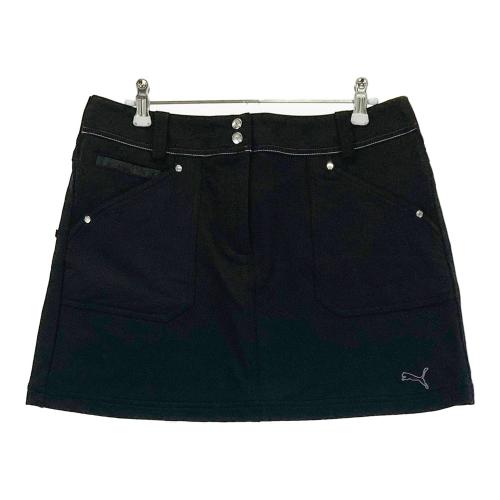 PUMA GOLF プーマゴルフ 2way ハーフジップ 長袖ワンピース オレンジ系