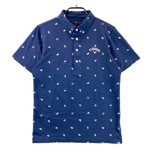 CALLAWAY キャロウェイ 半袖ポロシャツ ネイビー系 サイズ：L ランク