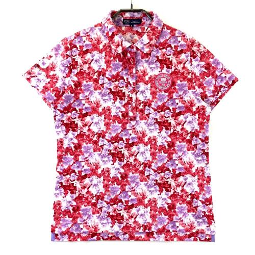 23区GOLF ニジュウサンクゴルフ 半袖ポロシャツ イエロー系 サイズ：2