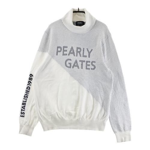 PEARLY GATES パーリーゲイツ タートルネック長袖ニット セーター