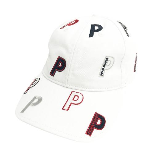 PEARLY GATES パーリーゲイツ キャップ ホワイト系 ランク：A- 【中古