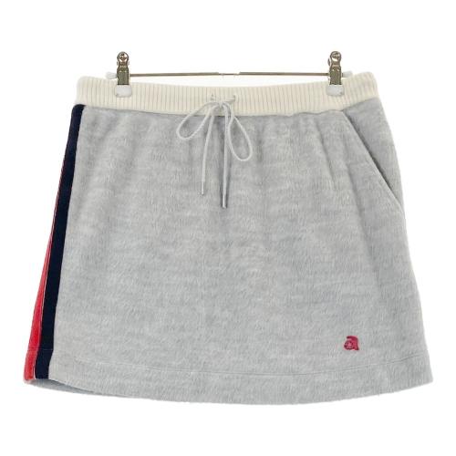 ARCHIVIO アルチビオ ; 蓄熱 ニットスカート 起毛 グレー系 サイズ：40