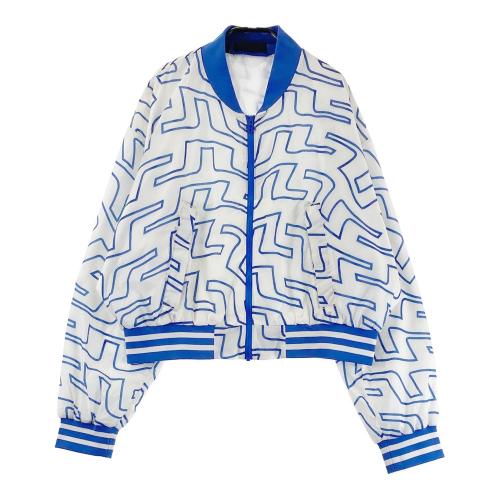 J.LINDEBERG ジェイリンドバーグ ナイロン ジップジャケット 総柄