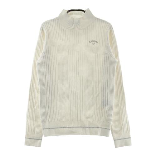 CALLAWAY キャロウェイ Vネック 長袖ニットセーター ホワイト系