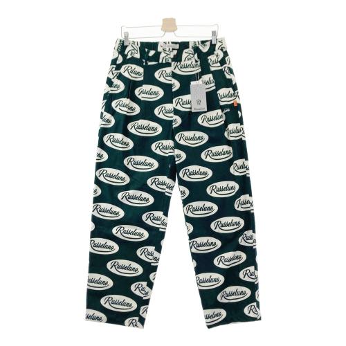 Russeluno ラッセルノ クレージーグラフィック プリント パンツ RUSSELUNO - 3D POCKET PANTS / 3Dポケットロゴ ロングパンツ