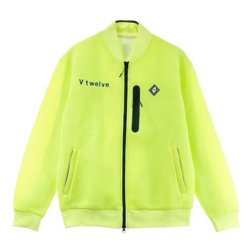 V12 ヴィトゥエルヴ 2024年モデル 起毛 ハイネックブルゾン レッド系 V12 ヴィトゥエルヴ 2024年モデル 起毛 ハイネックブルゾン レッド系