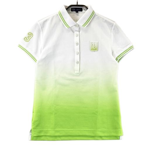 MARK&LONA マークアンドロナ 半袖ポロシャツ グラデーション柄