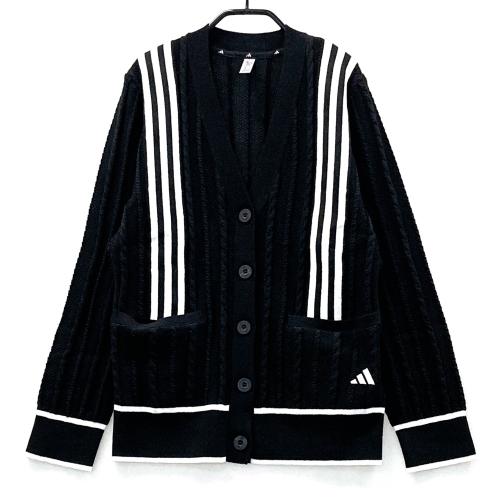 アディダスゴルフ S セットアップ 春 4点 PRIMEKNIT カーディガン ADIDAS GOLF アディダスゴルフ 2024年 カーディガン ホワイト系 サイズ