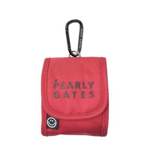 【新品未使用】 パーリーゲイツ マルチポーチ ニコちゃん PEARLY GATES（パーリーゲイツ） マルチポーチ ネイビー×白 内側総柄
