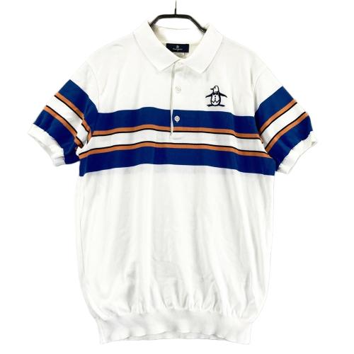 MUNSING WEAR マンシングウェア MEMTJA13 半袖ポロシャツ ホワイト系