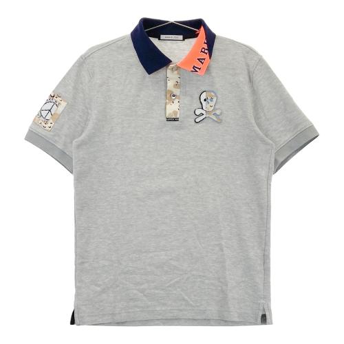 MARK&LONA マークアンドロナ 長袖ハーフジップTシャツ グレー系 サイズ