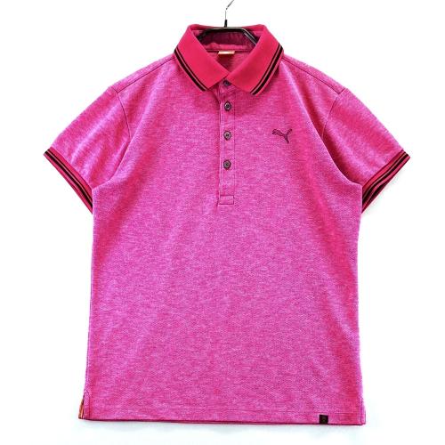 PUMA ゴルフ セットアップ M ピンク ポロシャツ スカート PUMA GOLF プーマゴルフ 半袖ポロシャツ ピンク系 サイズ：M ランク：A