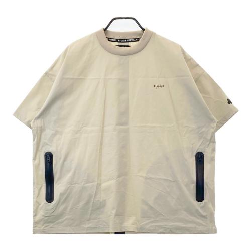 FR2 GOLF エフアールツーゴルフ 半袖 ポロシャツ ボーダー柄 ベージュ