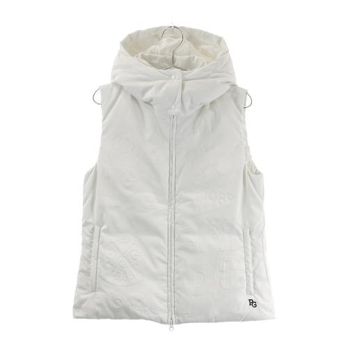 PEARLY GATES パーリーゲイツ 2WAYダウンベスト ホワイト系 サイズ：1