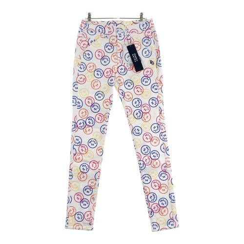 サイズ：00 PEARLY GATES パーリーゲイツ  ストレッチ ロングパンツ  ホワイト系 [240101509696] ゴルフウェア レディース ストスト PEARLY GATES パーリーゲイツ ストレッチ ロングパンツ ホワイト系