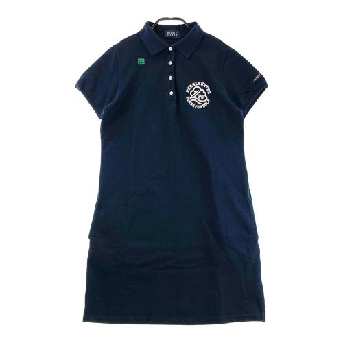 PEARLY GATES パーリーゲイツ 半袖ワンピース ネイビー系 サイズ：2