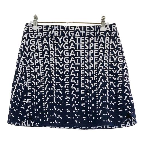 PEARLY GATES パーリーゲイツ ; 2023年モデル ファー ニットスカート