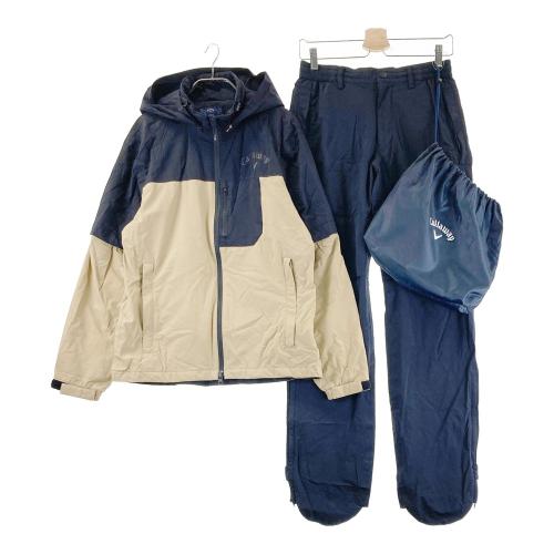 CALLAWAY キャロウェイ 2WAY レインウェア 上下セット ブラック系
