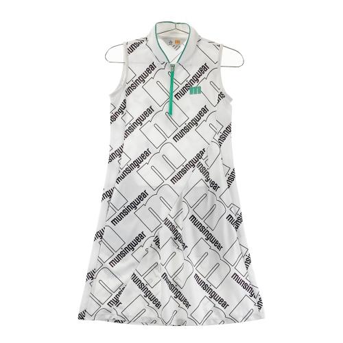MUNSING WEAR マンシングウェア 中綿切替 ノースリーブワンピース