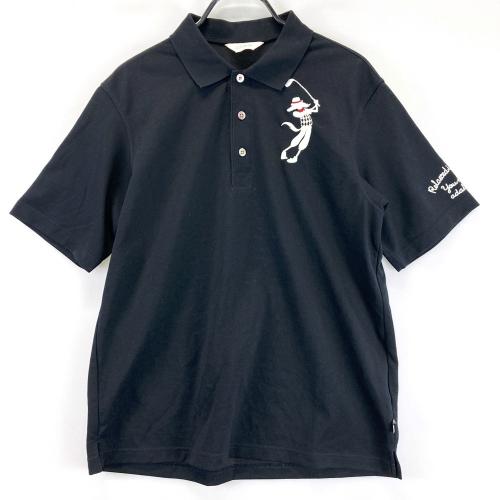 ADABAT アダバット 半袖ポロシャツ ネイビー系 サイズ：48 ランク：B