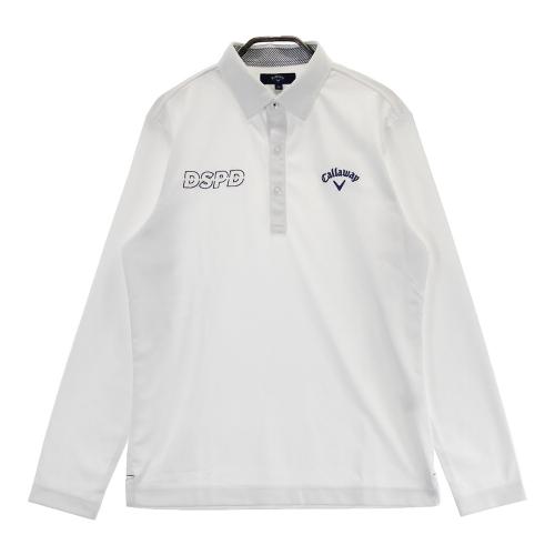 CALLAWAY キャロウェイ 長袖ポロシャツ ホワイト系 サイズ：M ランク