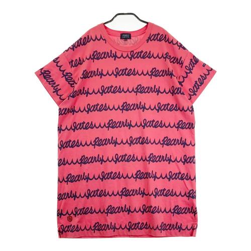 PEARLY GATES パーリーゲイツ 半袖ワンピース 総柄 ピンク系 サイズ：0