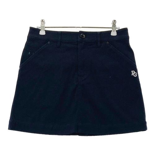 PEARLY GATES パーリーゲイツ ストレッチスカート 総柄 ネイビー系