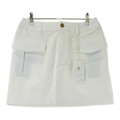 MARK&LONA マークアンドロナ スカート ホワイト系 サイズ：L ランク：B