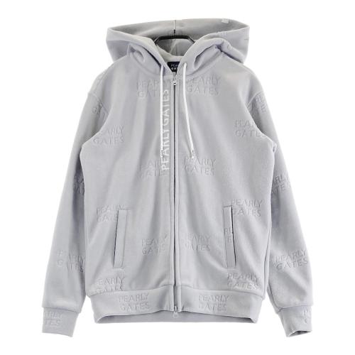 PEARLY GATES フード付きジャケット グレー PEARLY GATES パーリーゲイツ ; 2024年モデル フード付 ジップ