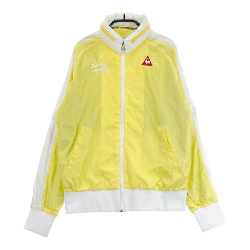 LE COQ GOLF ルコックゴルフ ジップジャケット イエロー系 サイズ：L