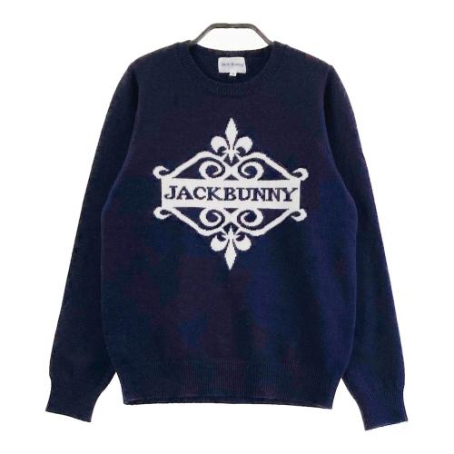 JACK BUNNY ジャックバニー クルーネック コットン ニットセーター