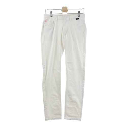 MARK&LONA マークアンドロナ ニットベスト スカル総柄 ホワイト系