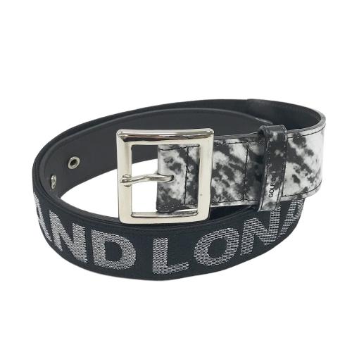 MARK&LONA マークアンドロナ ベルト シルバー系 ランク：B 【中古