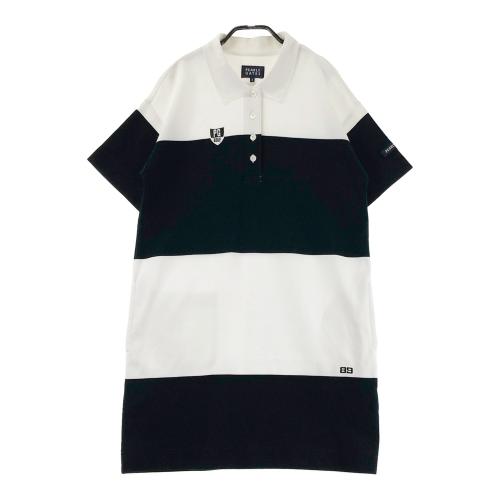 PEARLY GATES パーリーゲイツ ニコちゃん 半袖ワンピース ボーダー柄