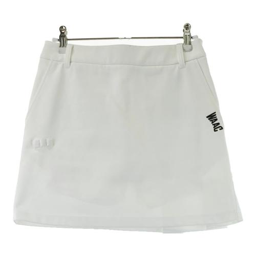 WAAC レディース ゴルフスカート ホワイト WAAC ワック インナー付スカート ホワイト系 サイズ：24 ランク：B