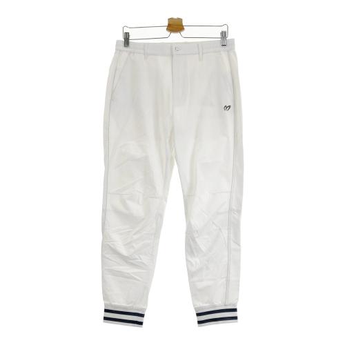 新品　マスターバニーエディション　パンツ　ジョガー　千鳥柄　ホワイト　サイズ7 MASTER BUNNY EDITION マスターバニーエディション 2024年モデル 裏