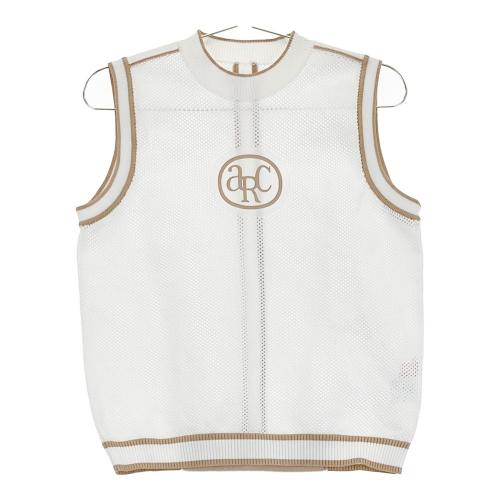 新品　未使用のアルチビオのホワイトメッシュスカートです。 ARCHIVIO アルチビオ 2024年 メッシュスカート ホワイト系 サイズ：40