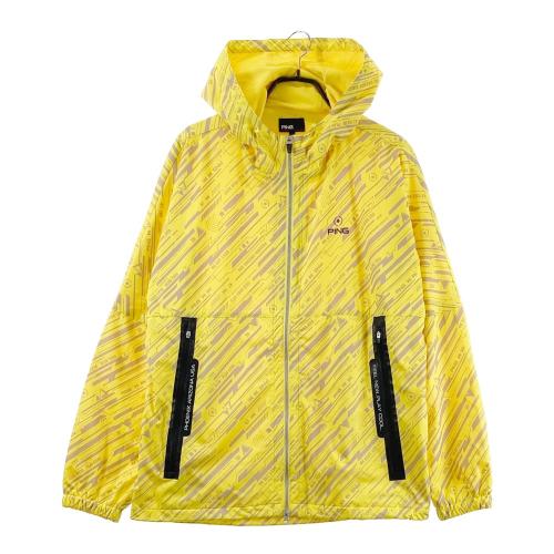 新品未使用　ピン　ブルゾン　パーカー　ジャケット　イエロー　メンズ　3L PING ピン 2023年モデル ジップパーカー イエロー系 サイズ：L ランク
