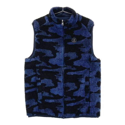 ADMIRAL アドミラル リバーシブル ボア ジップベスト カモフラ柄