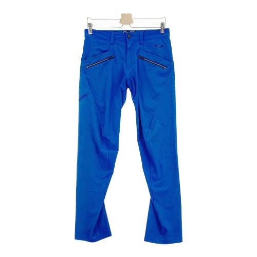 OAKLEY オークリー 422643JP ストレッチパンツ スカルワッペン ブルー