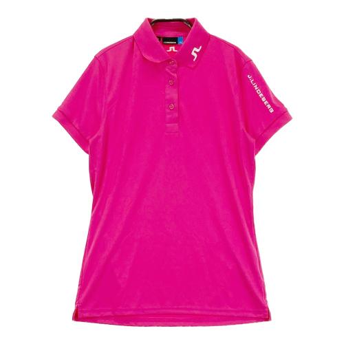 J. Lindeberg J.リンドバーグポロシャツ　S アザレアピンク J.LINDEBERG（J.LINDEBERG）（メンズ）ゴルフウェア 吸水速乾 バック