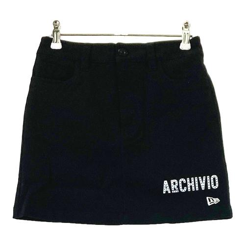 ARCHIVIO アルチビオ ×NEW ERA ストレッチスカート ブラック系 サイズ