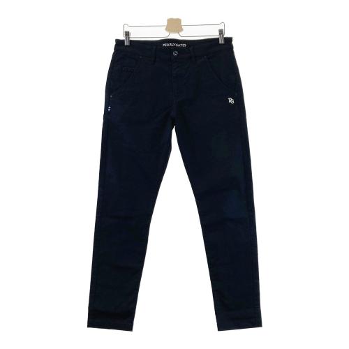 AND PER SE アンパスィ ストレッチパンツ サイドロゴ ネイビー系 AND PER SE アンパスィ ストレッチパンツ サイドロゴ ネイビー系 AND