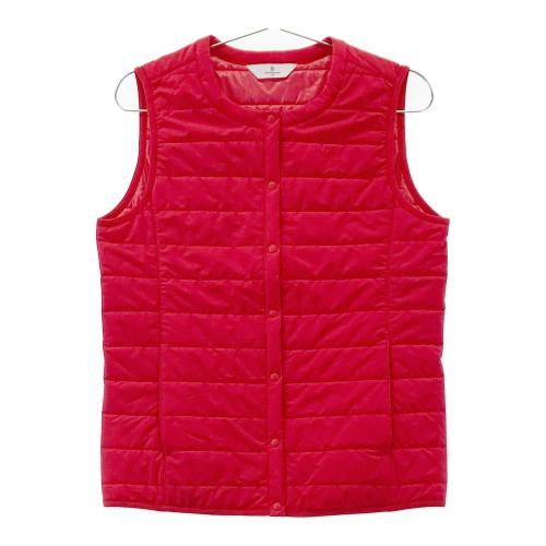 MUNSING WEAR マンシングウェア MGWSJK50CH 中綿 ジップベスト レッド