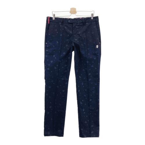 ADMIRAL アドミラル 半袖ポロシャツ ボーダー柄 ネイビー系 サイズ：46